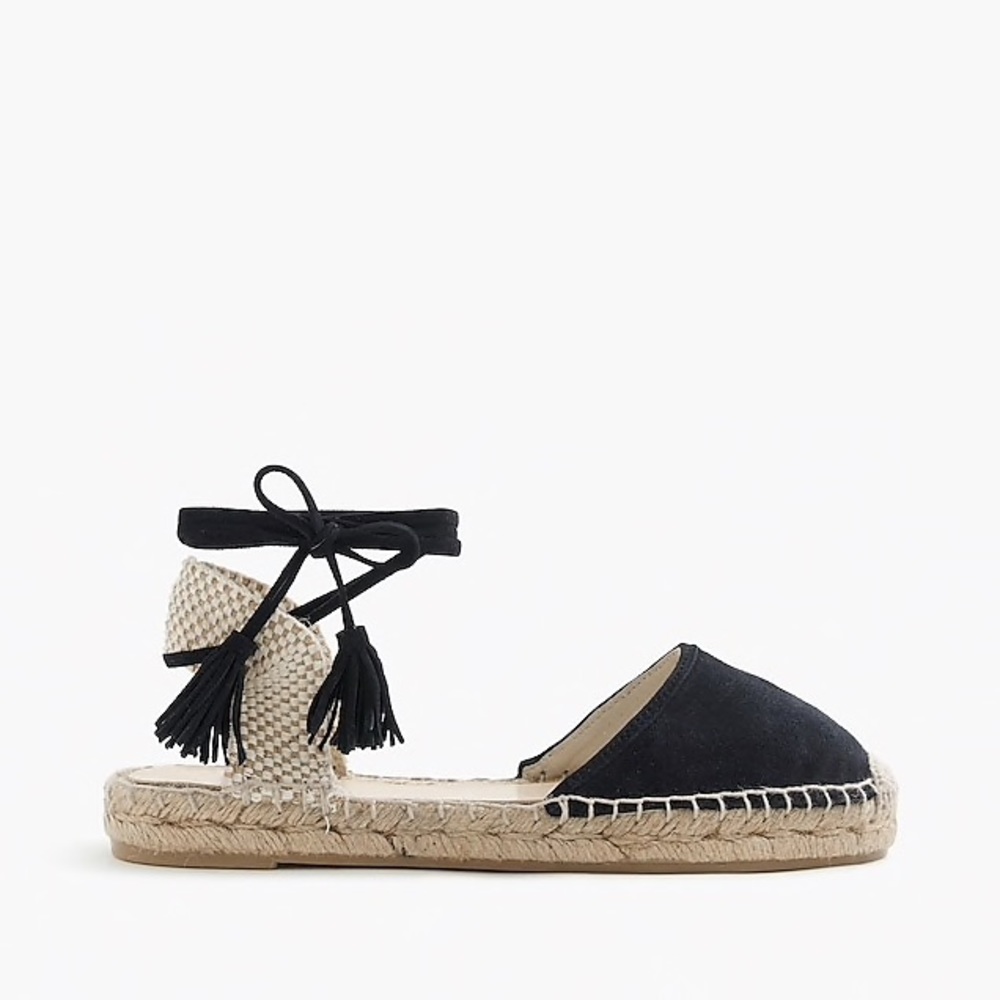 [J CREW] Baja espadrilles in Navy